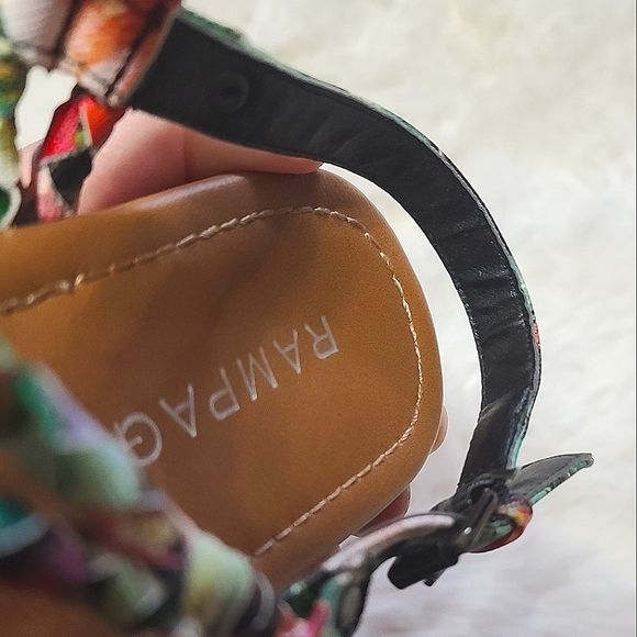 Rampage Women's Tropical Thong Sandals Size 8M - Picture 15 of 17